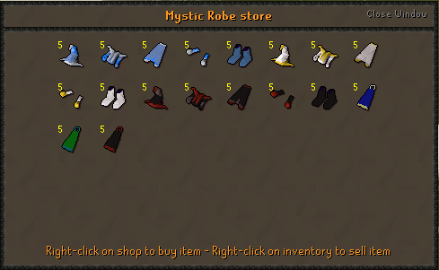 Mystic Robe store.