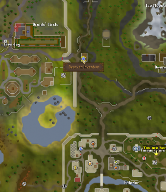 A photo of where to find Doric